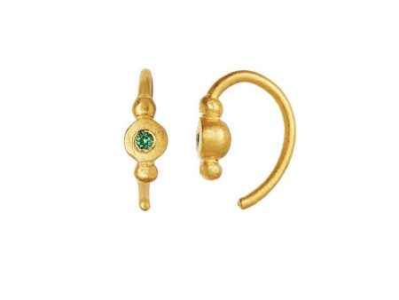 Petit Bon-Bon Green Zircon Ear - Multi Discount