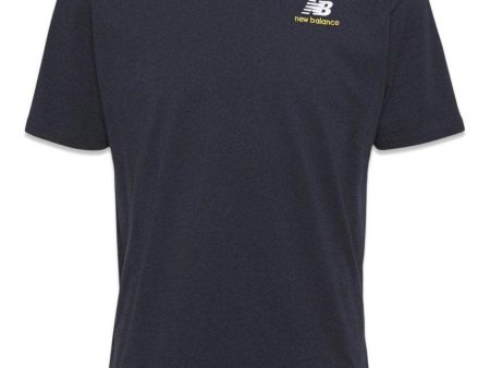 NB essential EMBR TEE - Navy Online Sale