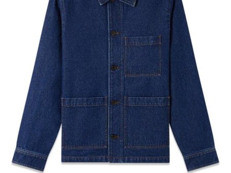 Nathanael Denim Jacket - Indigo Hot on Sale