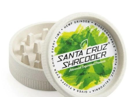 Santa Cruz Shredder Hemp 2 Piece Grinder (Original Logo) Fashion