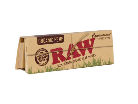 Raw Papers Organic Hemp Connoisseur (1 1 4) For Cheap