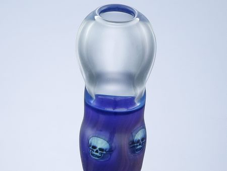 Purple Fume Skull Millefiori Dome Supply