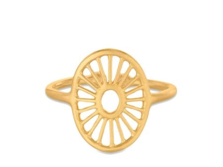 Small Daylight Ring - Goldplated Cheap