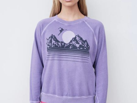 WOMEN S DEEP VALLEY SWEATSHIRT IN AMETHYST Online Hot Sale