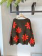 MIRACLE  FLORAL KNIT  OLIVE Online