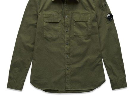 Shirts Long Sleve - Ivy Green on Sale