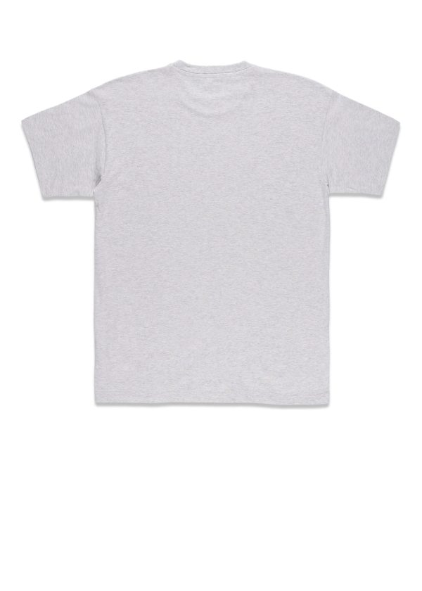 W  S S Script T-Shirt - Ash Heather   Soft Lavender Online Sale