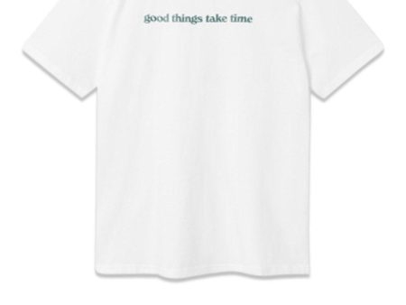 TIME T-SHIRT - White Hot on Sale