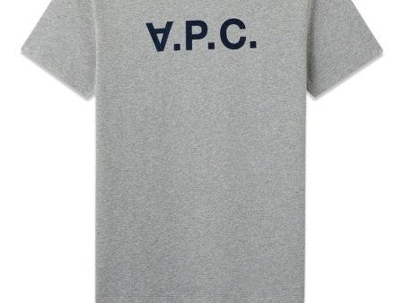 t-shirt vpc color h - Plb Gris Clair Chine Discount