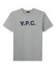 t-shirt vpc color h - Plb Gris Clair Chine Discount