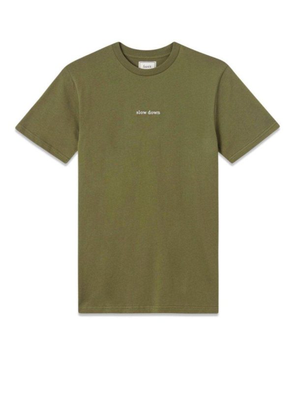 QUIET T-SHIRT - Deep Forest Hot on Sale