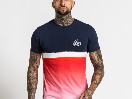 Caven Tee - Navy Red Supply