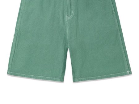 Overdye denim shorts - Ivy Green Online