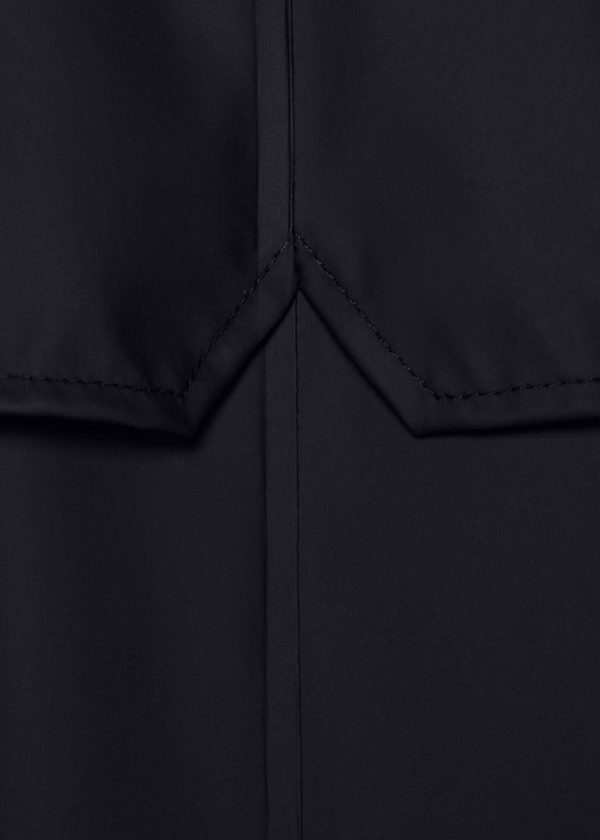 String Parka - Black For Cheap