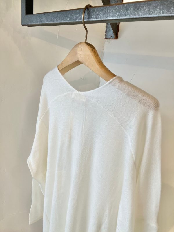 MIRACLE DOLMAN KNIT   White Supply