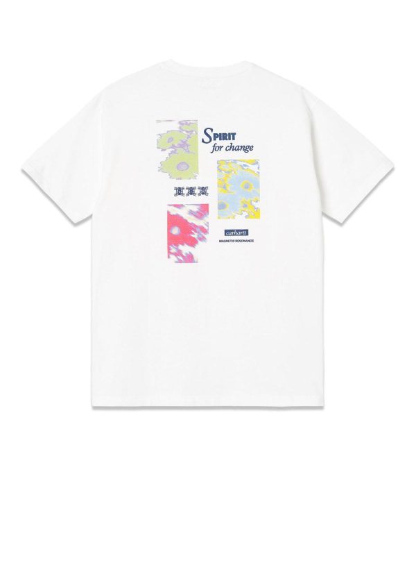 W  S S Spirit T-Shirt - White Online Sale