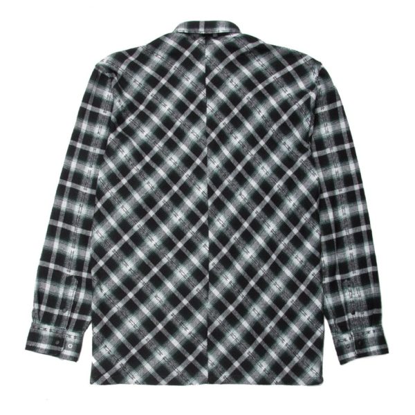 Eldered Button Up (Green) For Discount