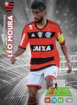 #108 Leo Moura - CR Flamengo, 2014 Panini Campeonato Brasileiro Adrenalyn XL Online