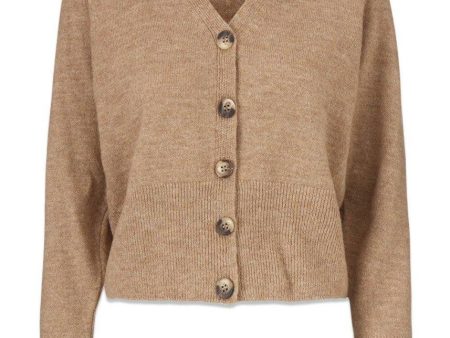 Gunhilda cardigan - Camel Online