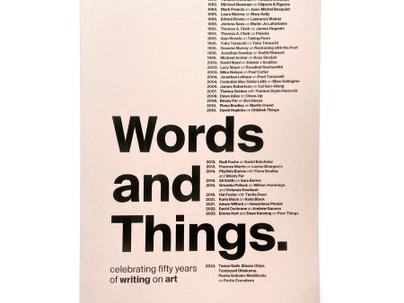 Words and Things on Sale