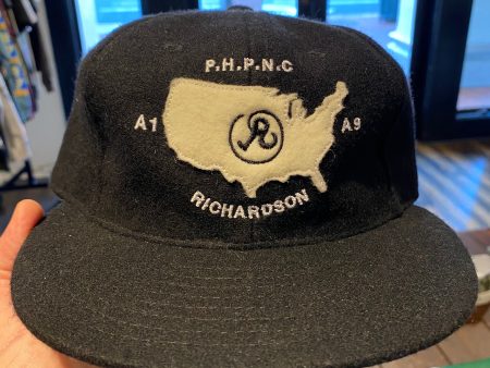 Richardson x Ebbets Field World Cap (Black) Online Hot Sale