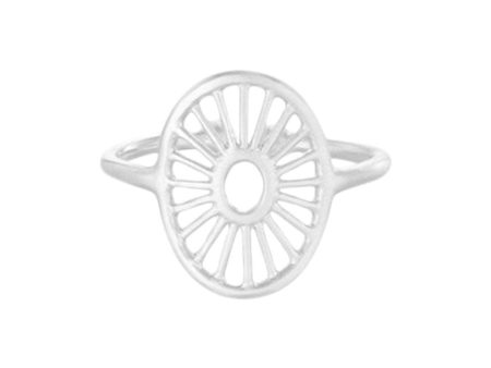 Small Daylight Ring Adj. - Silver Discount