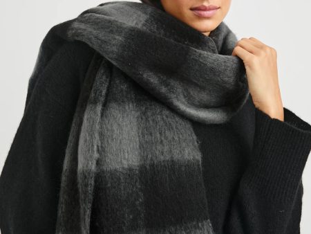 Oslo Scarf Charcoal Black Hot on Sale