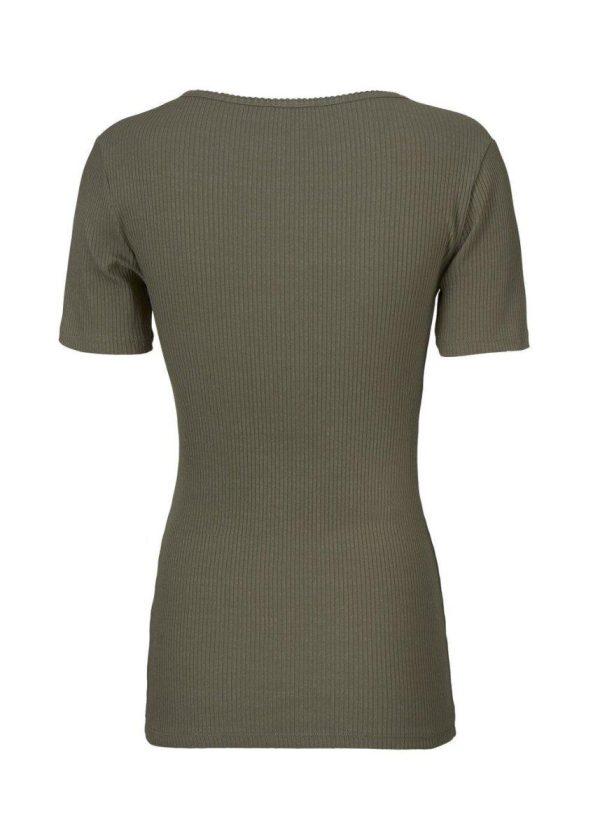 Orson t-shirt - Dark Khaki Online Sale