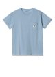 W  S S Pocket T-Shirt - Frosted Blue Sale