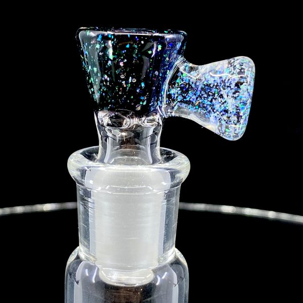 DC Glass Arts Cone Handle 14mm 4-Hole Crushed Opal Slide Online