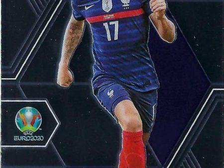 #115 Lucas Digne - France, 2021 Panini Mosaic UEFA EURO Hot on Sale