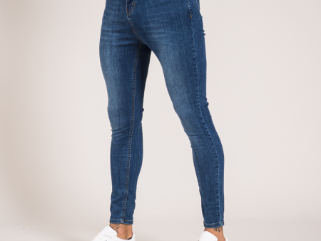 Luca Skinny Stretch - Signature Dark Blue Online