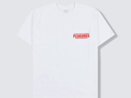 Staff Pocket T-Shirt (White) on Sale