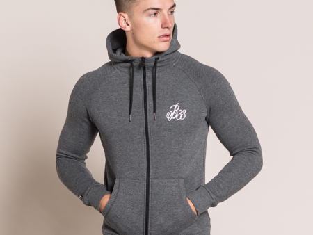 Signature Hoodie - Charcoal For Cheap