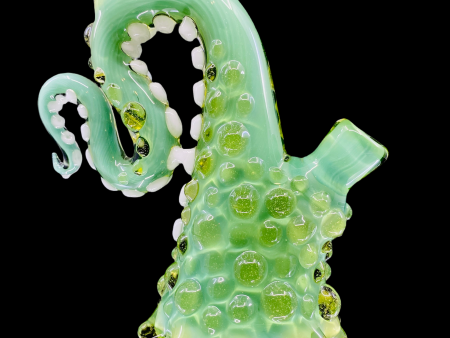 Lindemann Glass Tentacle Mini Tube (Green and Illuminati) Sale