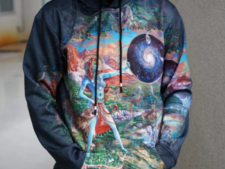 Gaia Pullover Hoodie by Mear One Discount