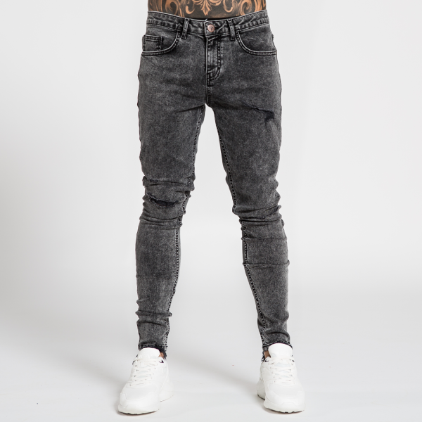 Montri Slim Fit Jeans - Black Online now