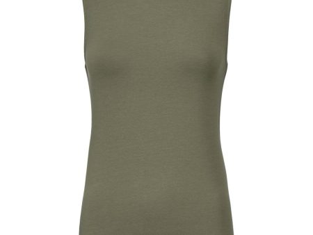 Theo top - Dark Khaki Online now