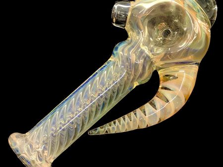 Doc Glass Fume Spoon Pipe (Gold Silver) #1 Online