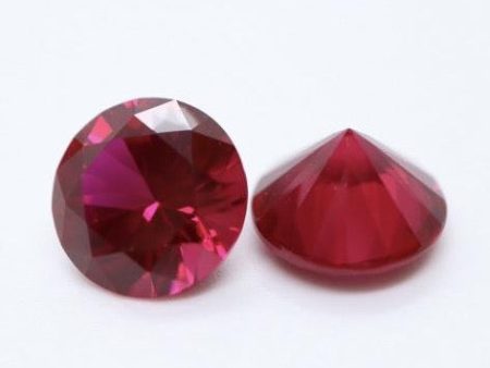 10mm Diamond Cut Ruby by Ruby Pearl Co Online