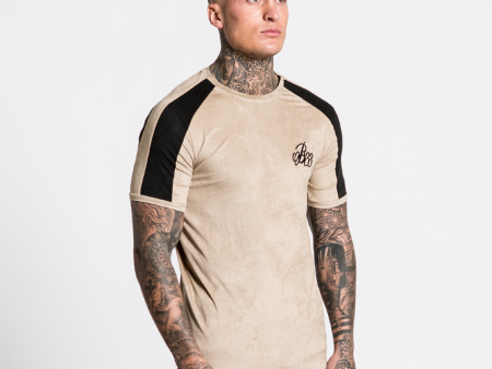 Alder Suede Tee - Sand Online now