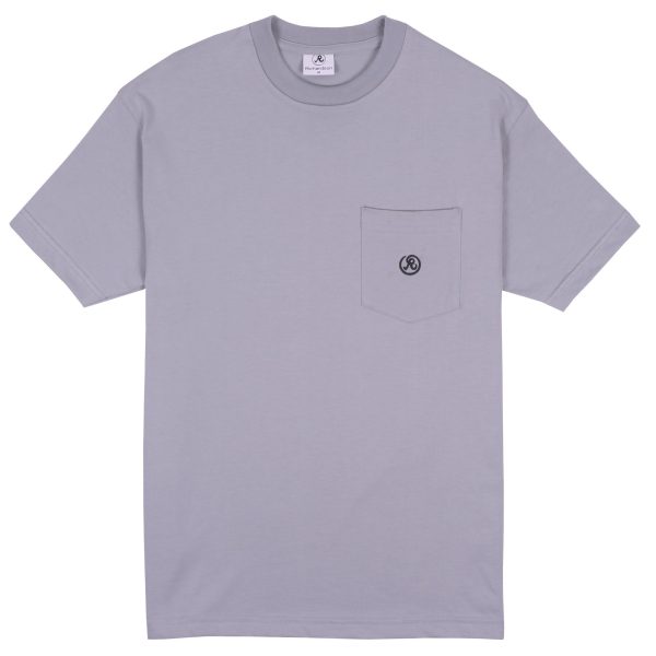 Richardson Pocket Glyph Short Sleeve Shirt (Blue-Grey) For Cheap