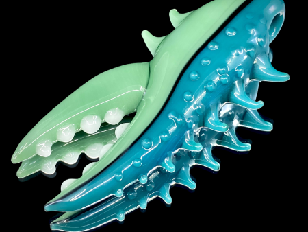 Lindemann Glass Claw Pendant (Green Aqua) Online