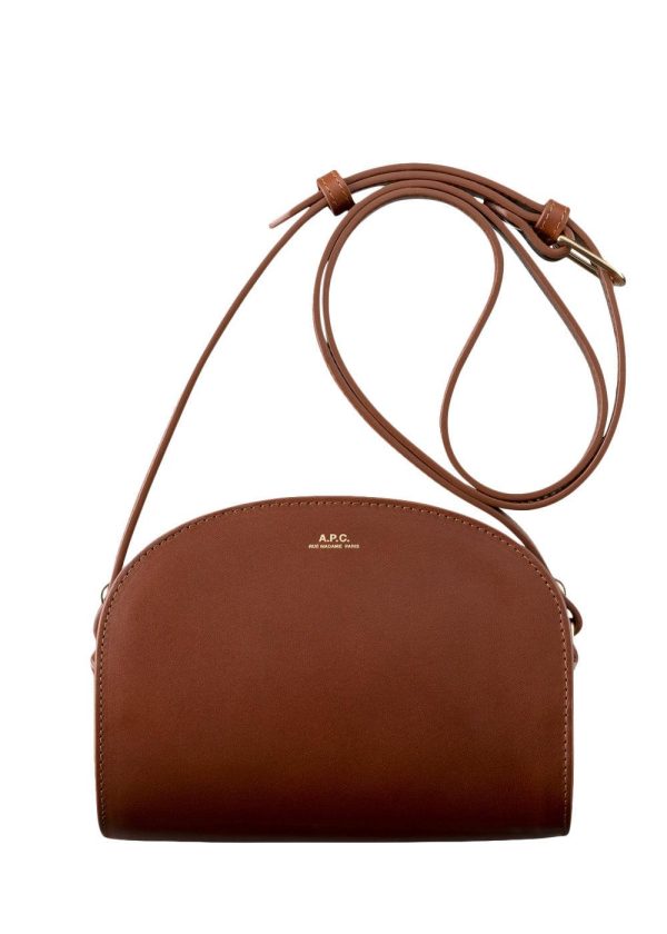 Sac demi-lune mini - Brown Hot on Sale