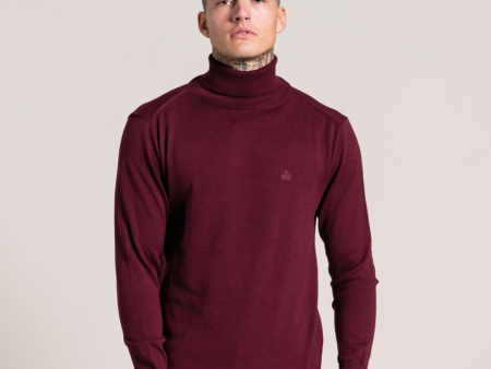 Marc Polo Neck - Burgundy Online Hot Sale