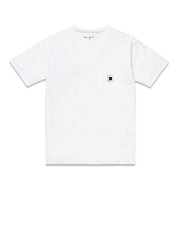 W  S S Carrie Pocket T-Shirt - White Sale