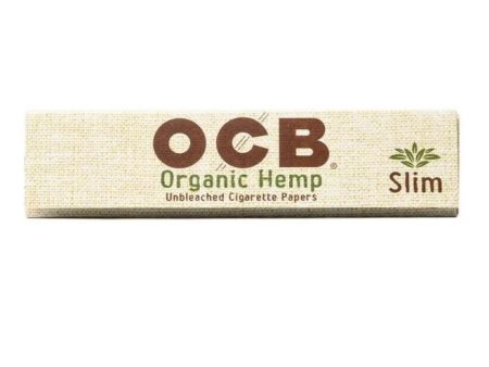 OCB Organic Hemp Slim Papers (2 3 4 King Size Slim) Discount