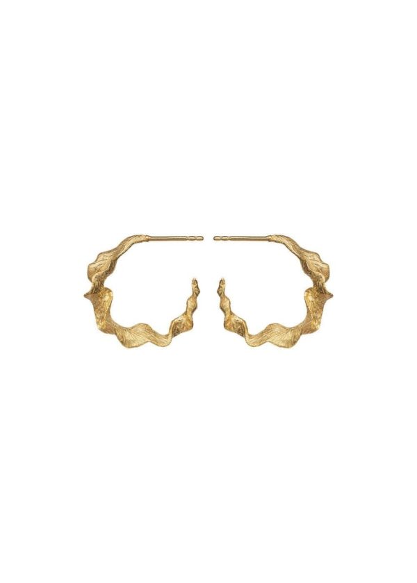 Nino Earrings - Sterling Silver (925) Gold Pla on Sale