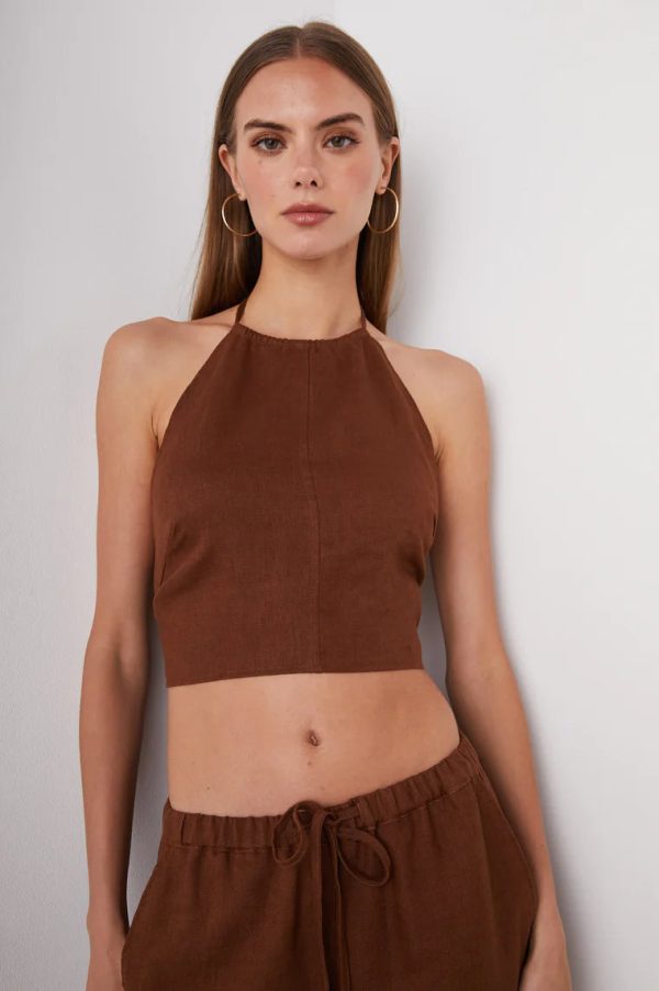 Kyra Top Cacao 🩷 Online Sale