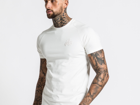 Signature Raglan Tee - Ivory Sale